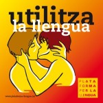 utilitza la llengua