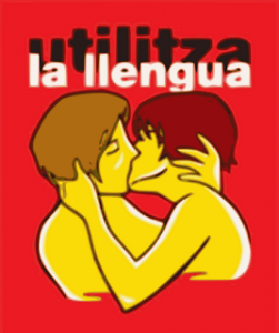 Utilitza la llengua